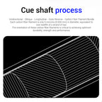 David Loman PRO Version Carbon Fiber cue shaft  Professional billiards cue shaft acceleration taper juma ferrule 10.5mm/11.5mm/11.8mm/12.5mm/12.9mm