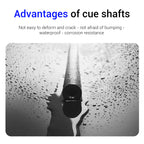 David Loman PRO Version Carbon Fiber cue shaft  Professional billiards cue shaft acceleration taper juma ferrule 10.5mm/11.5mm/11.8mm/12.5mm/12.9mm