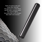 David Loman Carbon fiber cue extension, cue extension, accessory extender Suitable for all brands