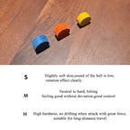 Neutral leather tip