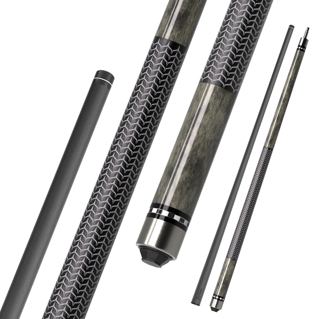 DAVID LOMAN High quality products designed with advanced snake pattern series carbon fiber pool cue