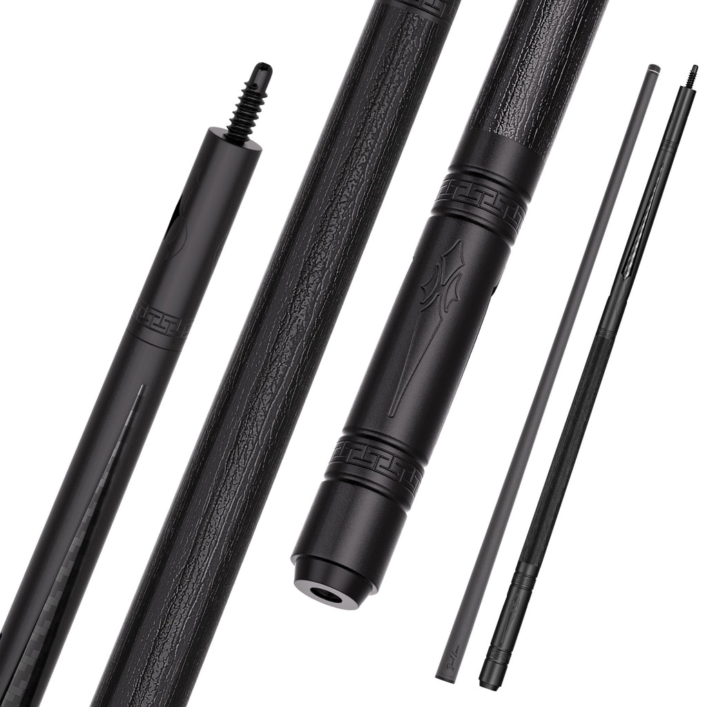 David Loman Aluminum alloy butt with carbon fiber cue shaft brand-new design billiard cue