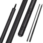 David Loman Aluminum alloy billiard cue Swordsman billiard cue，alloy with carbon fiber pool cue