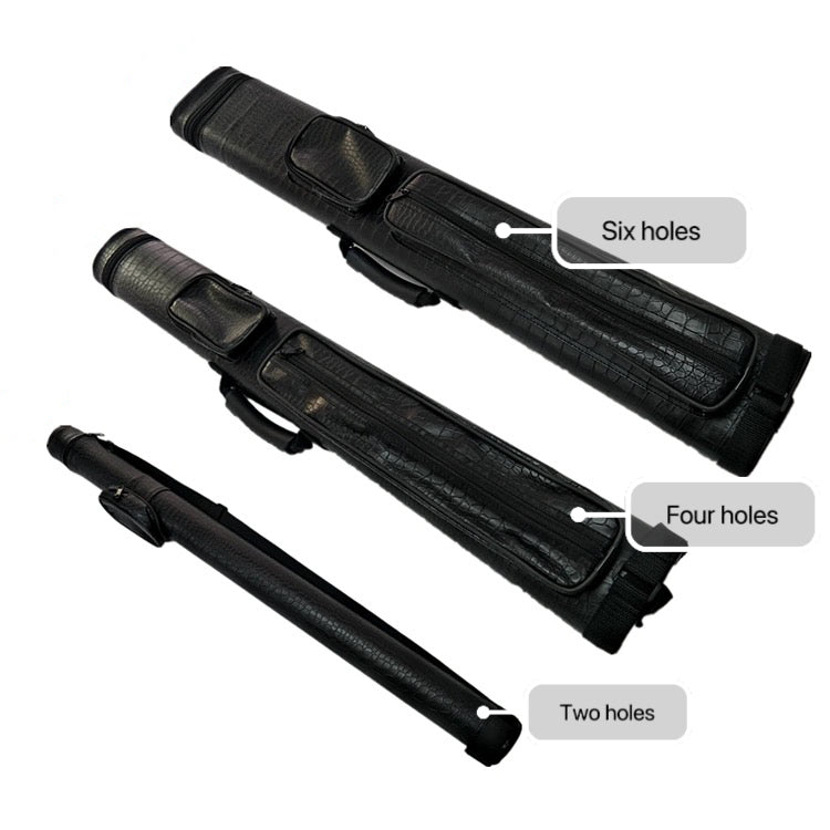 Billiards cue bag, 2 holes, 4 holes, Billiards cue bag, soft bag, portable billiard bag 2x2 billard cue bag