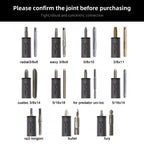 DAVID LOMAN - 29.13" /Radial Wavy 3/8-10 3/8-11 3/8-14 Uni-Loc 5/16-18 Carbon Fiber Pool Cue Shaft, Low Deflection Cue Stick Shaft,Professional Cue Stick Shaft