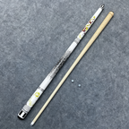 White Dragon 2-Piece Maple Pool Cue Stick