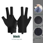 Professional billiards cue gloves Anti slip sweat absorbing breathable pool cue gloves