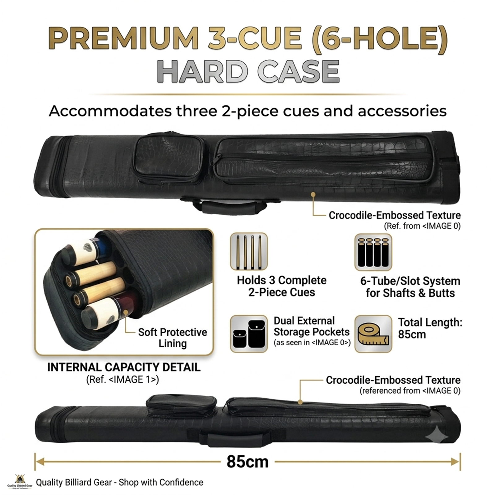 Billiards Cue Bag