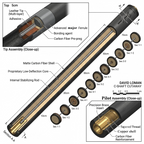 PRO Version Carbon Fiber Cue Shaft