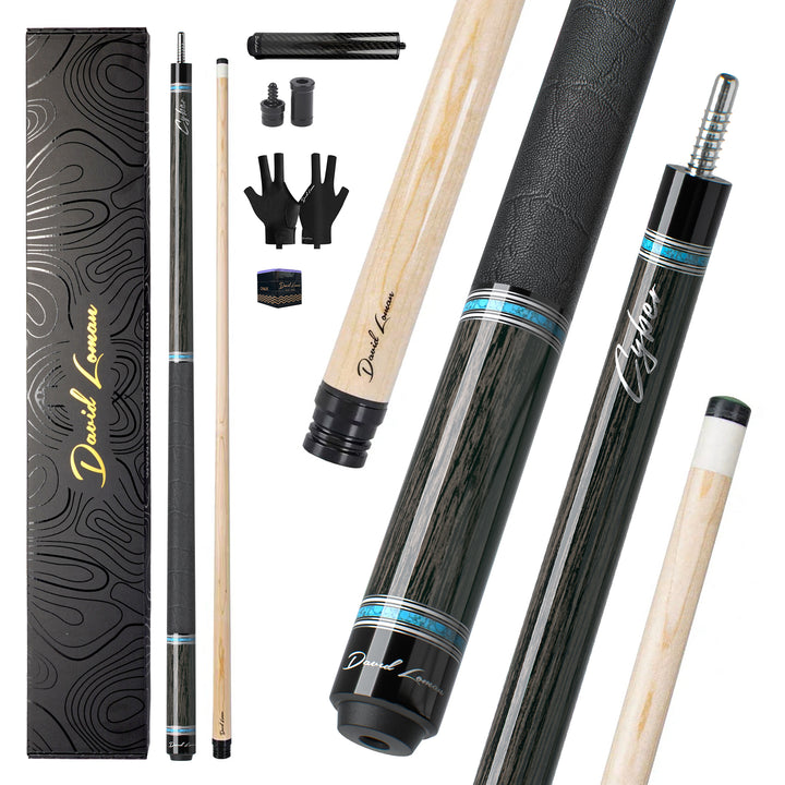 Cyber Pool Cue Gray DAVID LOMAN BILLIARD CUES