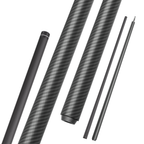 데이비드 로먼 당구 큐, 100% 카본 파이버, 58인치, 11.5mm/12.5mm 펜팁, 전문가용 카본 파이버 당구 큐 