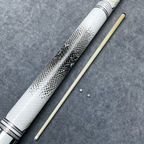 White Dragon 2-Piece Maple Pool Cue Stick