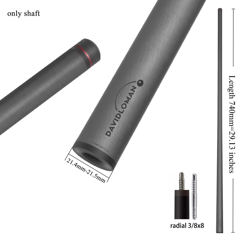 Break Carbon Fiber Cue Shaft