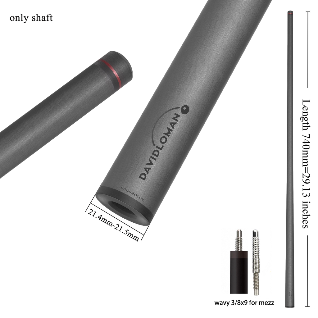 Break Carbon Fiber Cue Shaft