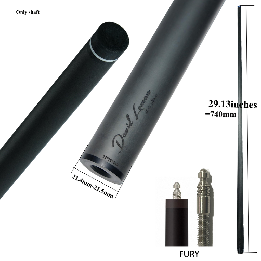 David Loman First-generation version Play/Hit cue Shaft Carbon Fiber Pool Cue Shaft