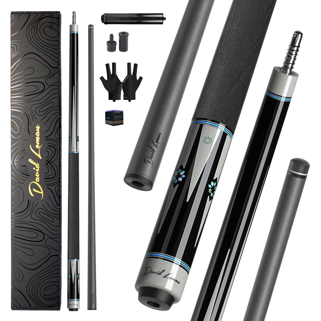 LOKI-1 POOL CUE DAVID LOMAN BILLIARD CUES