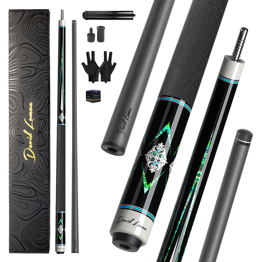 LOKI-2 POOL CUE DAVID LOMAN BILLIARD CUES